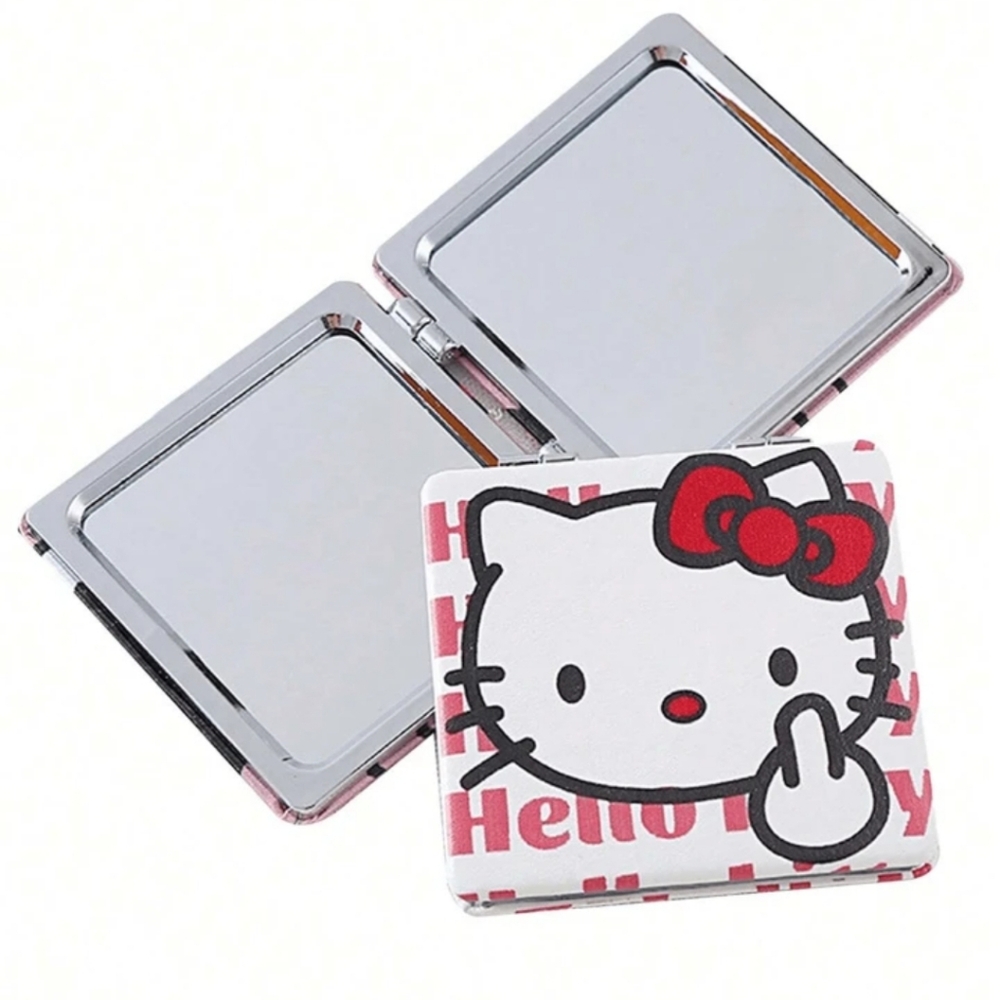 3 For $13❤️Hello Kitty Compact Mirror NIP - Picture 2 of 4